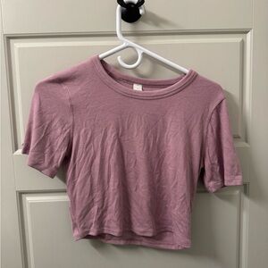Lavender Women's Crop Top